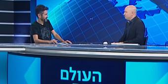 אורי משגב מתראיין באולפן כאן 11 אורי משגב מתראיין באולפן כאן 11