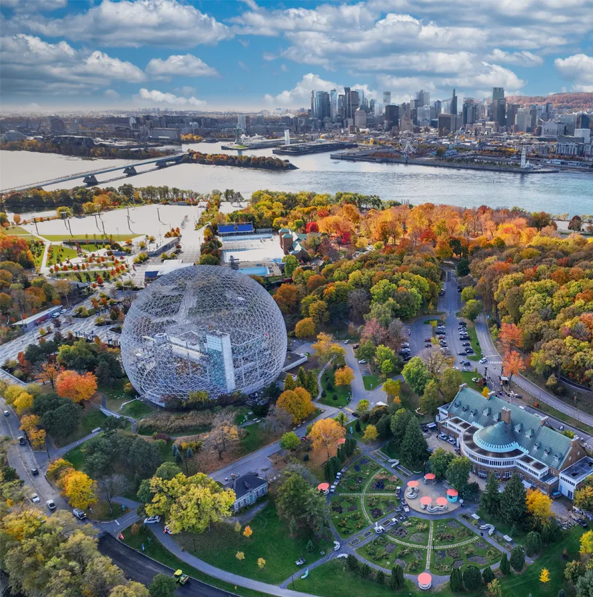 צבעי השלכת במונטריאול, קנדה